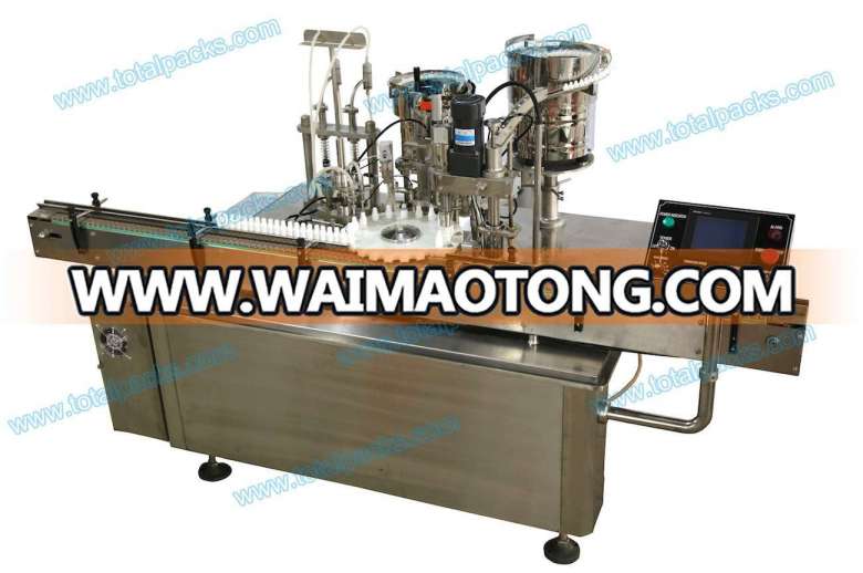 Automatic Bottle Filling Plugging Capping Machine (FPC-100A)